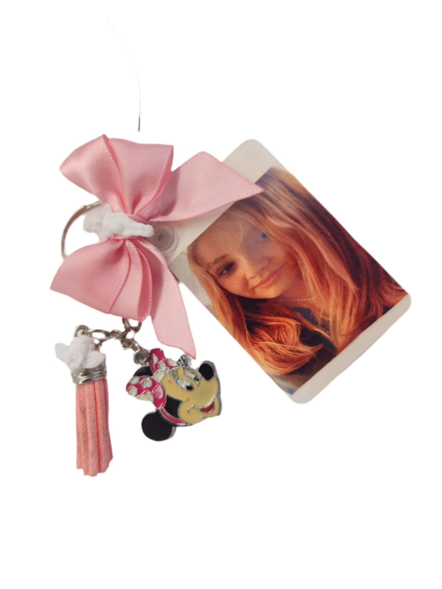Personalised picture keyring