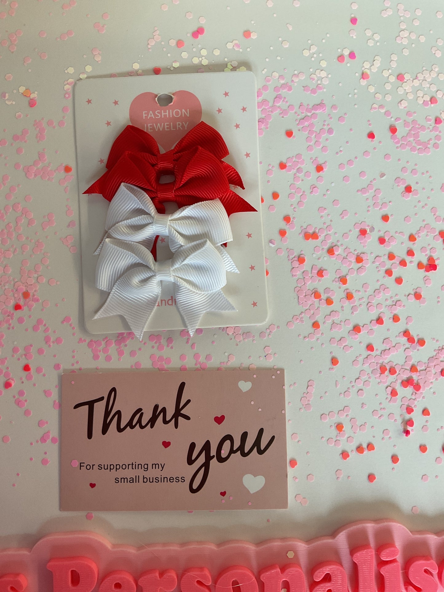 Small hair bows