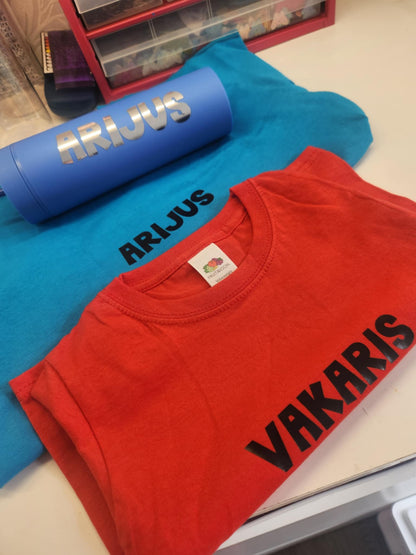 T-shirt pick your own choice of design kids