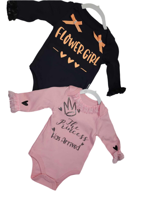 Personalised baby grow