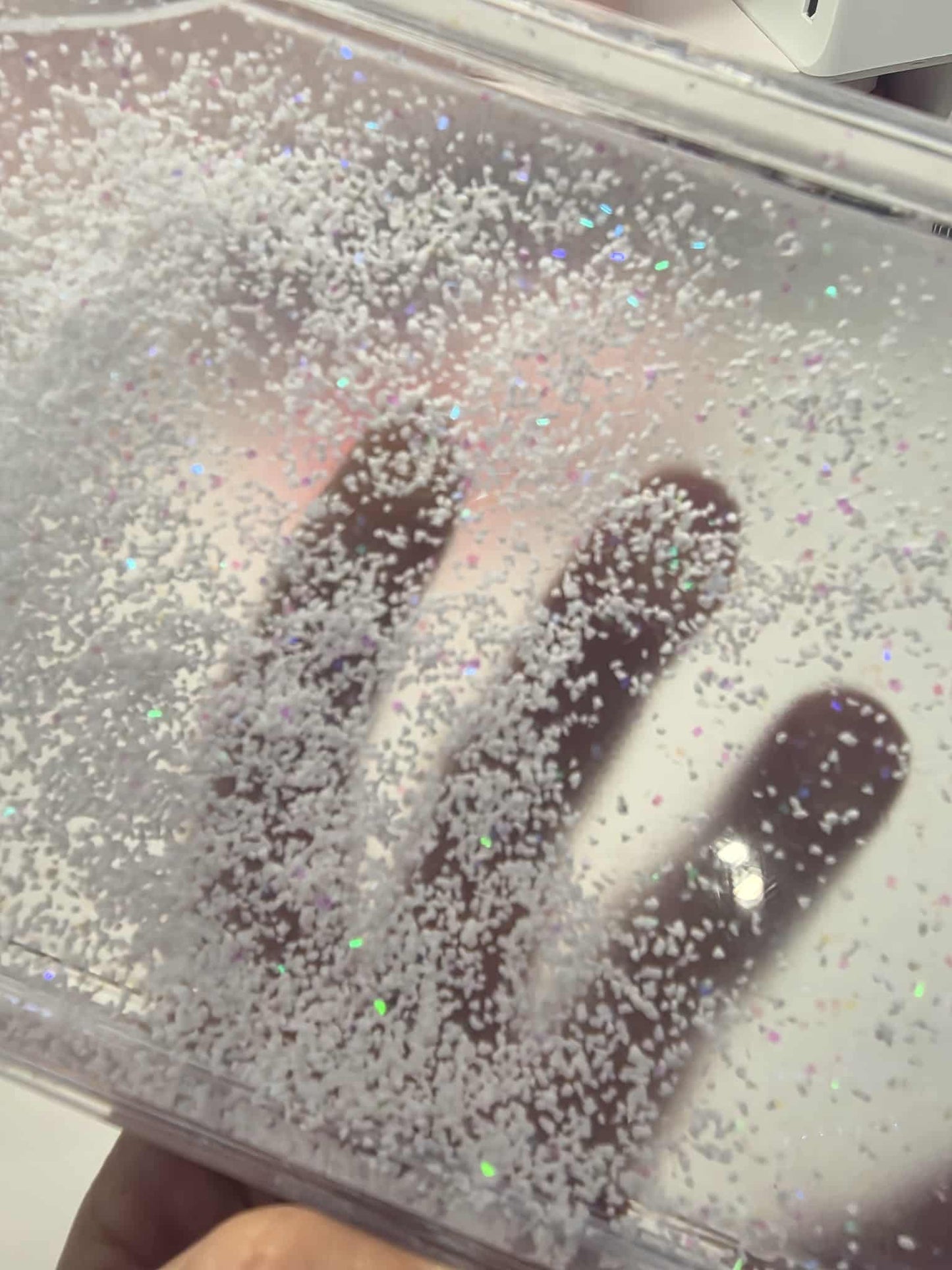 Glitter photo shake