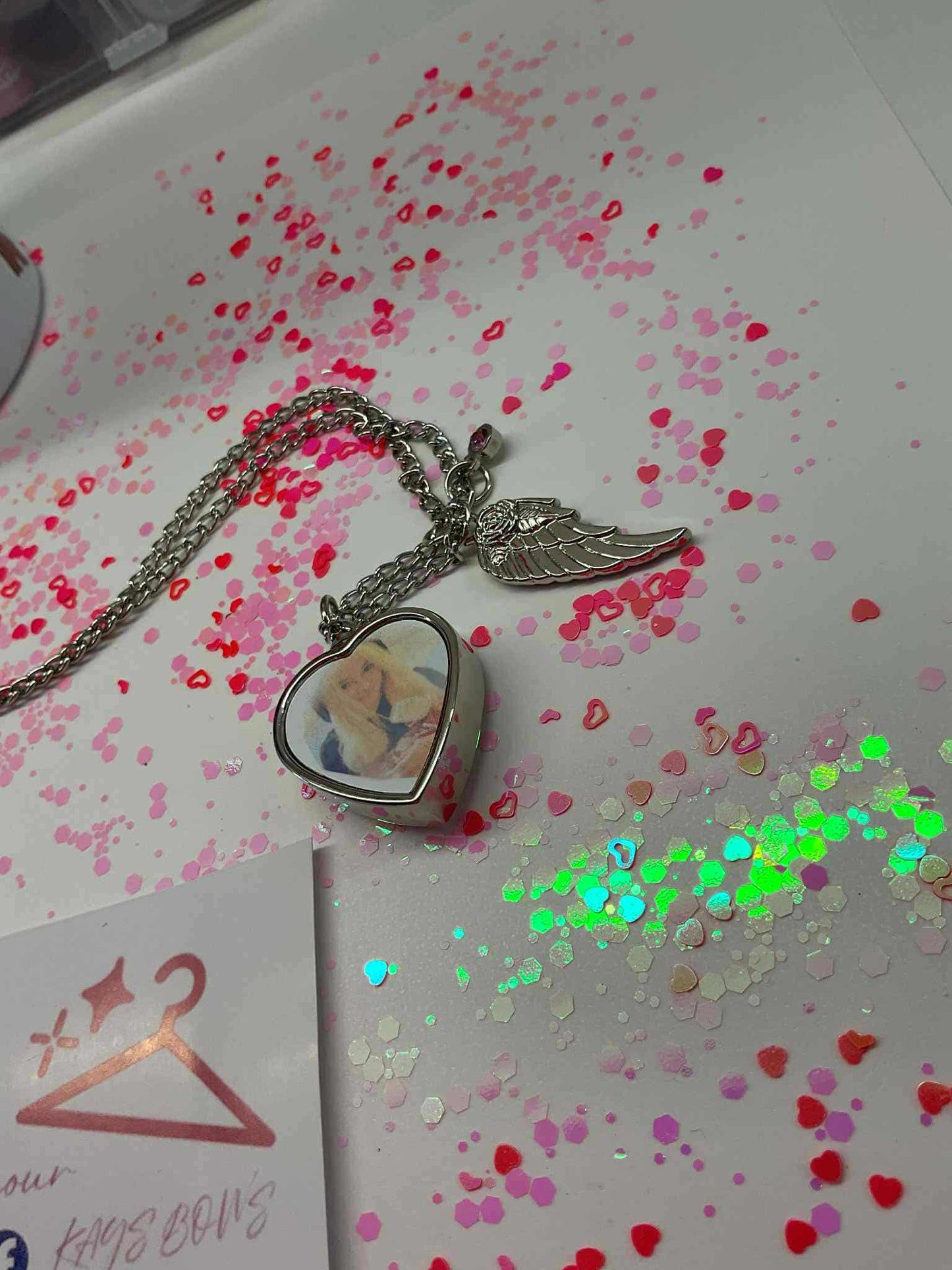 Personalised necklace memorial